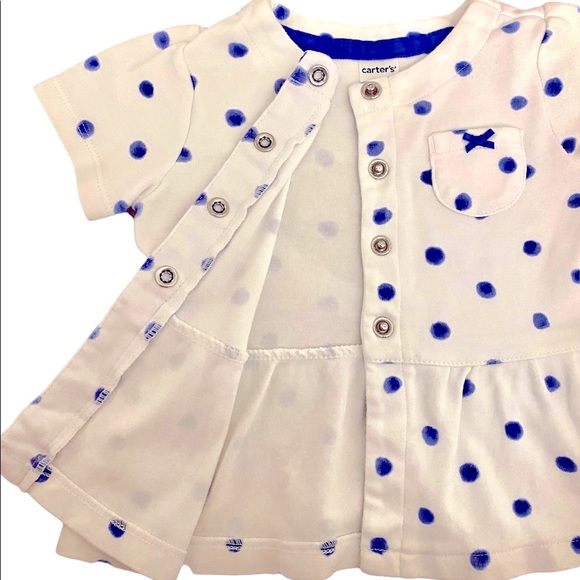 Carter’s 12 Month Button Short Sleeve - Picture 4 of 5